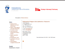 Tablet Screenshot of bip.poia.pl